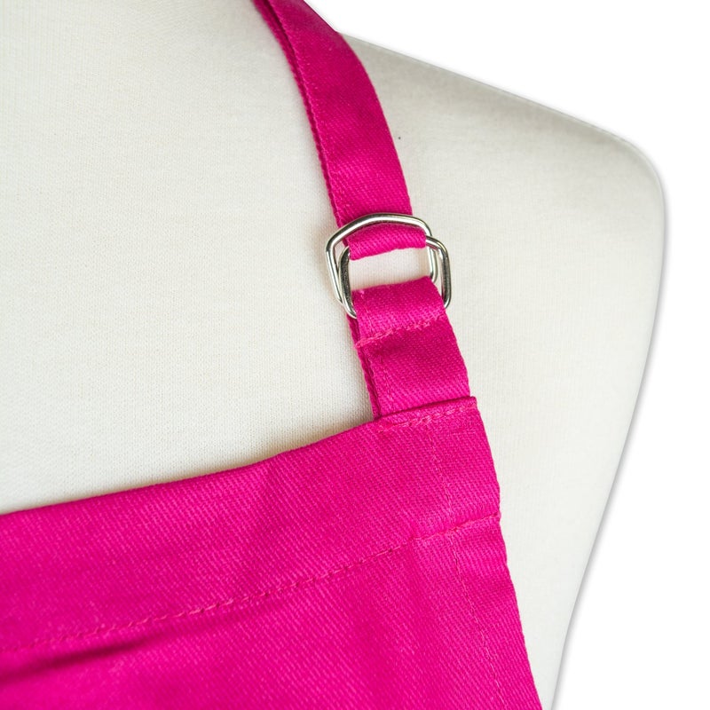 DII Everyday Basic Kitchen Collection, Chef Apron, Neon Pink - Image 4